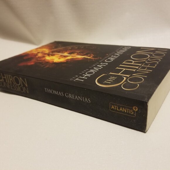 NWOT, HARD to find Action/Adv. bk! : Thomas Greanias' Chiron Confession - Picture 3 of 4